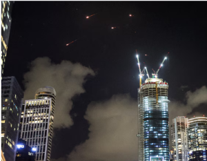 Explosions Over Tel Aviv